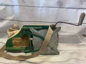 Vintage Cyclone Seeder Seal�Handcrank�Seed Sower�