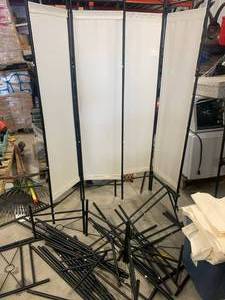 Large Quantity of Cloth Dividers (Each Panel Is 31��x71�)�