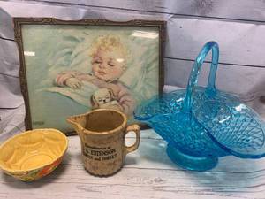Florence Kroger�Litho, Battery, Glass�