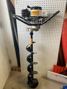 Jiffy Model 30 Ice Auger 8 Inch Works Great�(Retails for $300)�