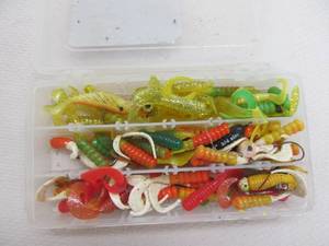 lot 32 image: tackle organizer, bait