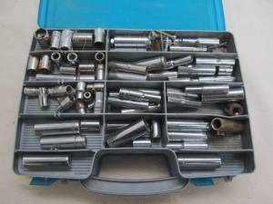 lot 36 image: tackle box, tools