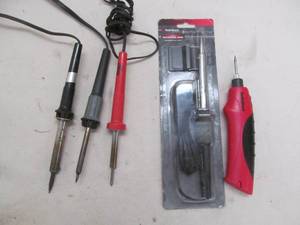 lot 167 image: soldering irons