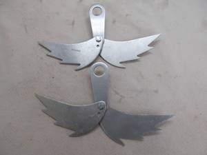 lot 244 image: ice house anchors