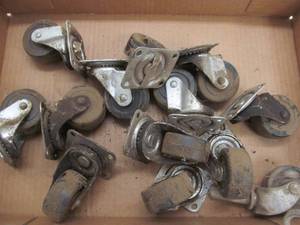 lot 260 image: caster wheels