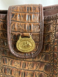Brahmin Brown Leather Handbag