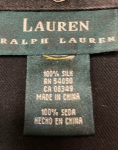 Ralph Lauren Silk Jacket