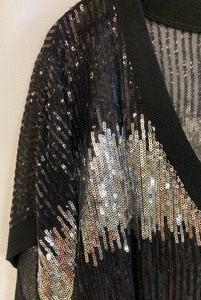 Black & Silver INC. Blouse
