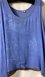 3 Piece Periwinkle Silk Ensemble