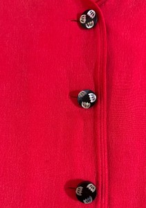 Dana Buchman Red Silk Ensemble