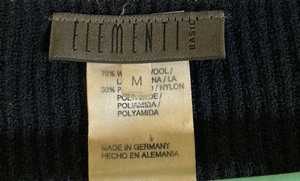 Black Elementi Sweater & Skirt Ensemble