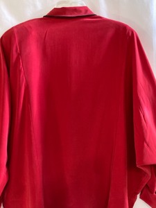 Red Silk Ensemble by Dana Buchman