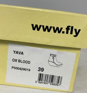 Ox Blood Leather Booties by FLY  London