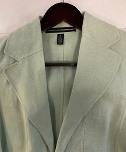 Ellen Tracy Linen Duster