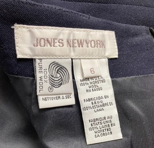 Jones New York Short Navy Skirt