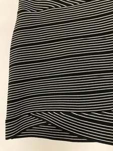 BCBG Black & White Mini Skirt