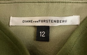Diane von Furstenberg Olive Dress