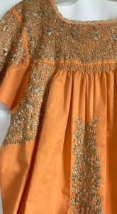 Long Melon Summer Dress