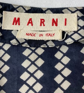 Marni Silk Print Dress