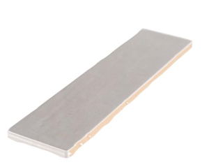 lot 24 image: 11.5 Cases Taza Grey 2.5 in. x 9.75 in. Glossy Textured Ceramic Wall Tile (5.38 sq. ft.Case) 61 Sq Ft Total