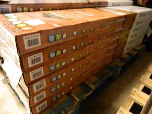 lot 74 image: 6 Cases - 120 sq ft Total - Lifeproof Trail Oak 8.7 in. W x 47.6 in. L Luxury Vinyl Plank Flooring (20.06 sq. ft.  case)