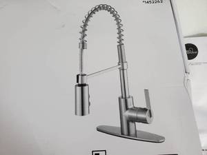 lot 94 image: New Commercial Style Pull-Down Kitchen Faucet