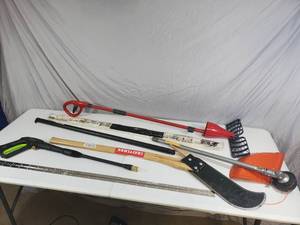 lot 98 image: Pressure Washer Wand, Long Handle Tools, and More