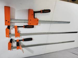 lot 101 image: 3 Jorgensen Bar Clamps