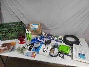 lot 119 image: Assorted Hardware and Shop Supplies