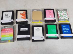 lot 165 image: 10 Packs of New Thank-You Cards