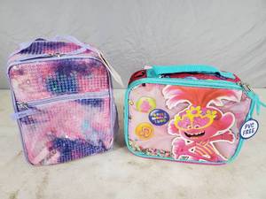 lot 169 image: 2 New Soft Sided Lunchboxes