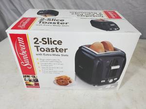 lot 177 image: New Sunbeam 2 Slice Toaster