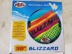 lot 180 image: New 39 inch Inflatable Snow Tube