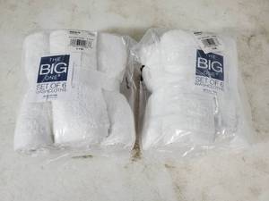 lot 182 image: 12 new Kohls 100% Cotton Washcloths