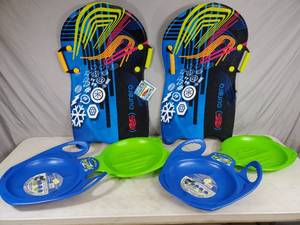 lot 185 image: 4 New Snow Sleds
