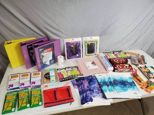 lot 203 image: New Office Items  School Supplies
