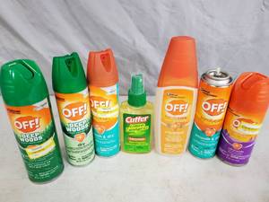 lot 214 image: 7 New Bottles of Bug Sprays
