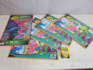 lot 216 image: New Crayola Coloring Items