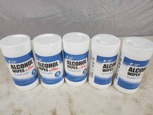 lot 237 image: 5 New Containers of Everyday Cleaning Wipes