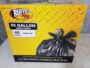 lot 252 image: 40 New 55 Gallon Drum Liners