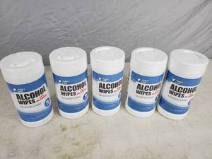 lot 261 image: 5 New Containers of Everyday Cleaning Wipes