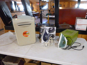 lot 48 image: Irons and Shredder