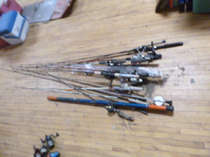 lot 83 image: Lot of Fishing Rods and Reels