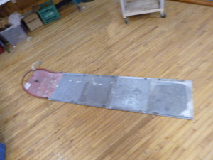 lot 128 image: Vintage Tow-Boggan