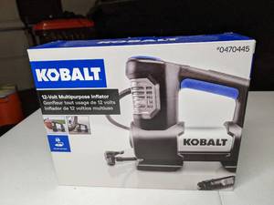 lot 211 image: Brand New Kobalt 12V Tire Inflator