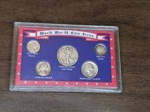lot 142 image: World War II Coin Series