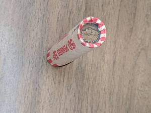 lot 145 image: Roll of Indian Head Pennies