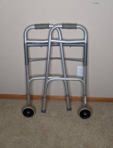 lot 114 image: Folding Walker