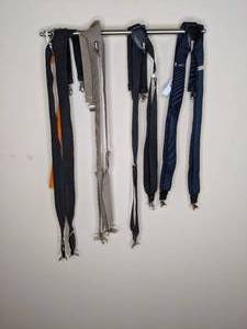 lot 116 image: Suspenders, Shoe Horn & Coat Rack