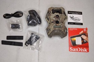 lot 60 image: Wildgame Innovations Trail Camera w Accessories